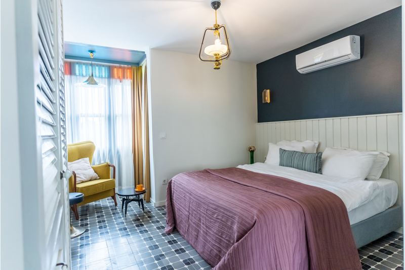 Standard-Doppelzimmer / Erker (Cumba)